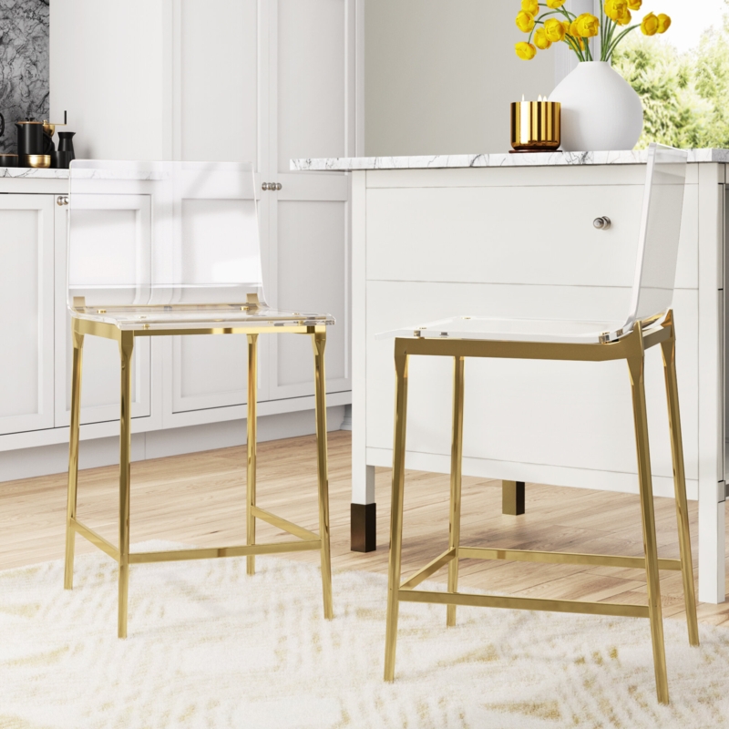 Lucite Stools