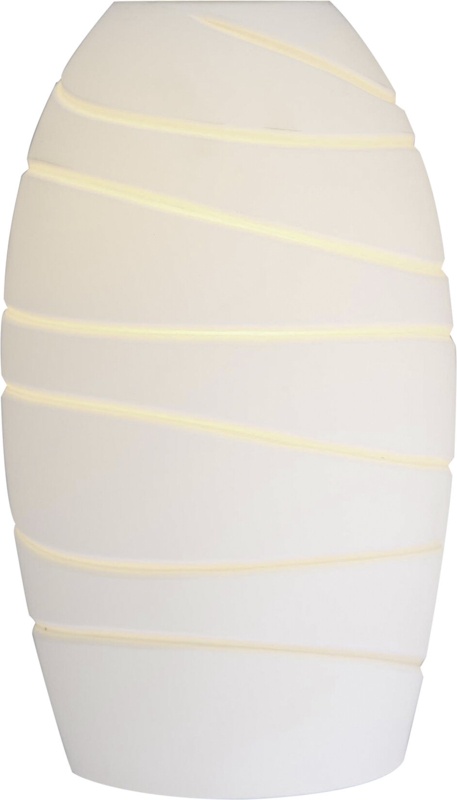 Dunlevy 8.5'' H Glass Oval Pendant Shade in White