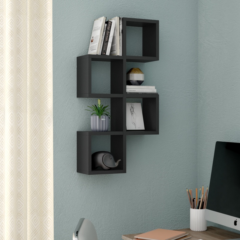 Cubby Chessboard Wall Shelf