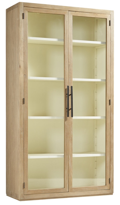 Dylan 88'' H x 48'' W Solid Wood Standard Bookcase
