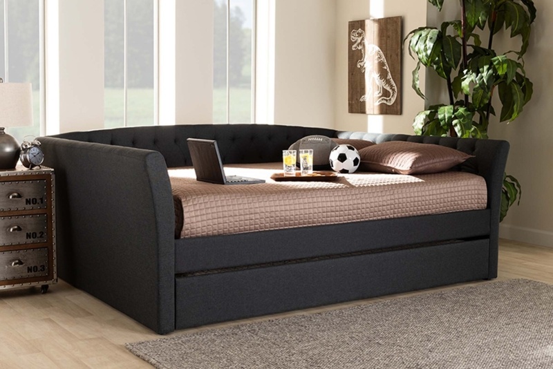 Earnest Upholstered Daybed with Trundle