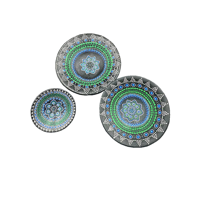Earthenware Decorative Plate - Set of 3