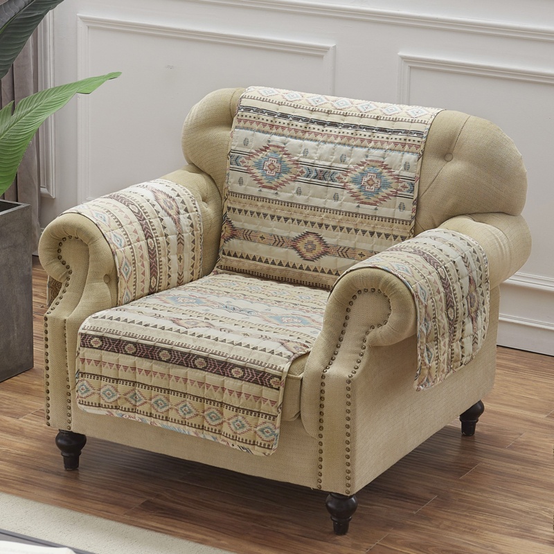 Easterling Reversible Box Cushion Armchair Slipcover