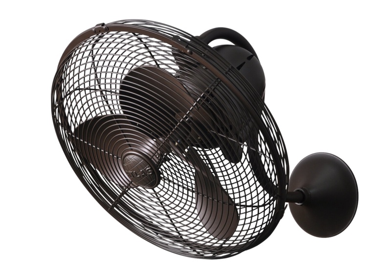 Ebern Designs Aneth 14.5" Oscillating Wall Mounted Fan
