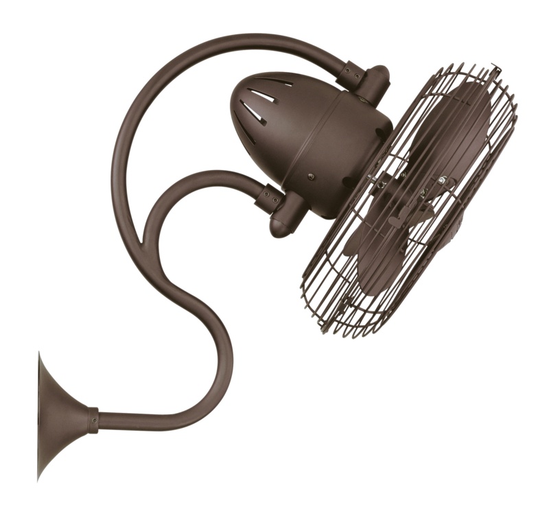 Ebern Designs Angwin 13" Oscillating Wall Mounted Fan