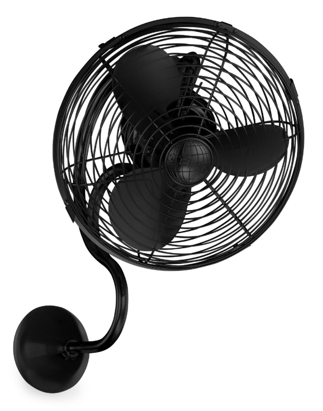 Ebern Designs Angwin 13" Oscillating Wall Mounted Fan