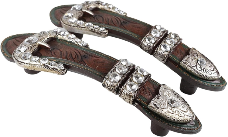 Western Belt Buckle Bar Pull Hardware