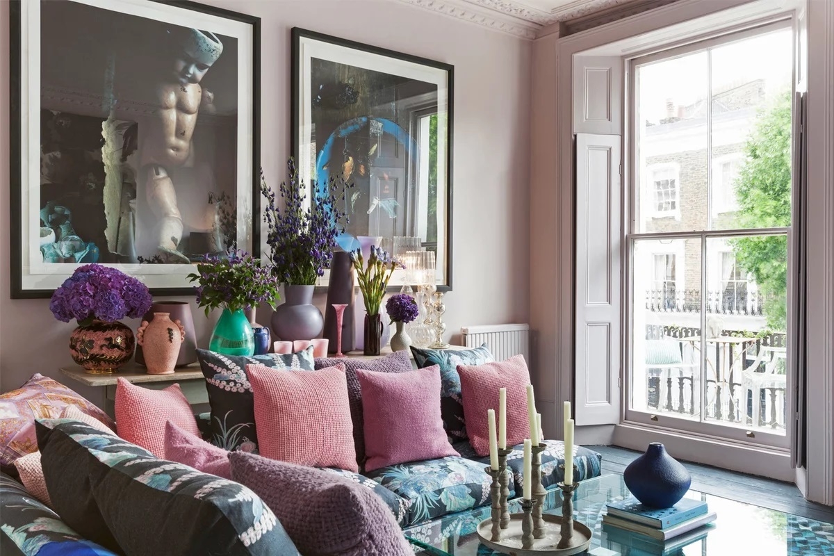 Eclectic Living Room
