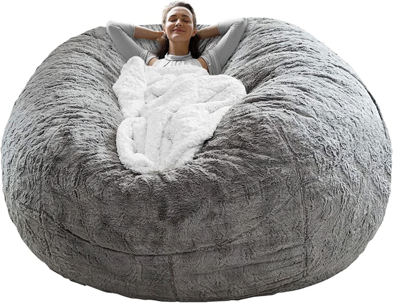 Ultra-Soft Bean Bag Chair Cover