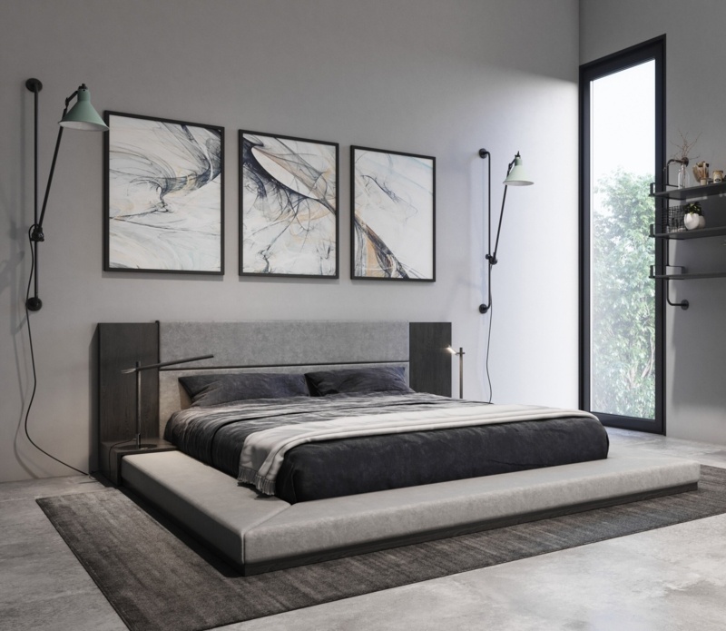 Eileen Upholstered Bed