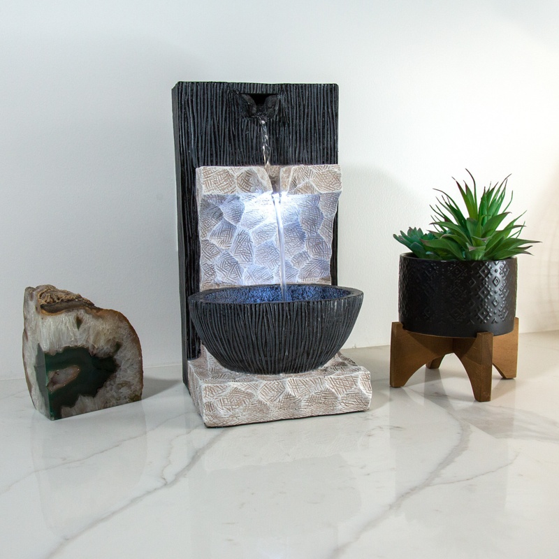 Eirwyn Resin Fountain with Light