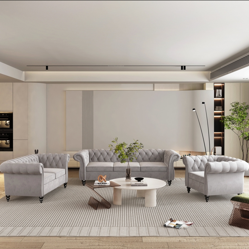 Classic Chesterfield Living Room Collection