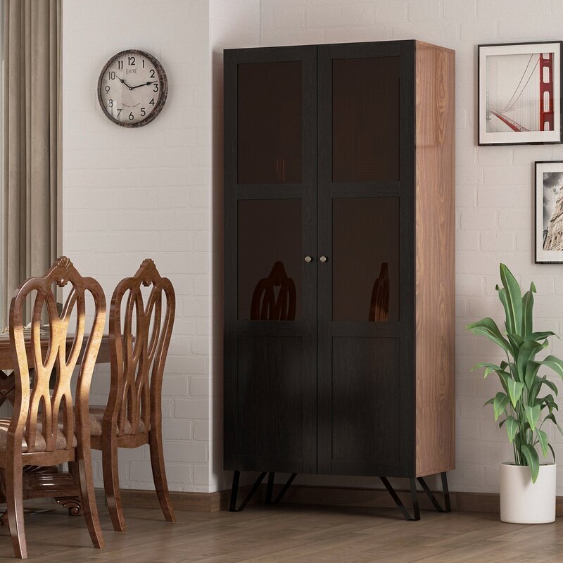 Library Bookcase With Doors