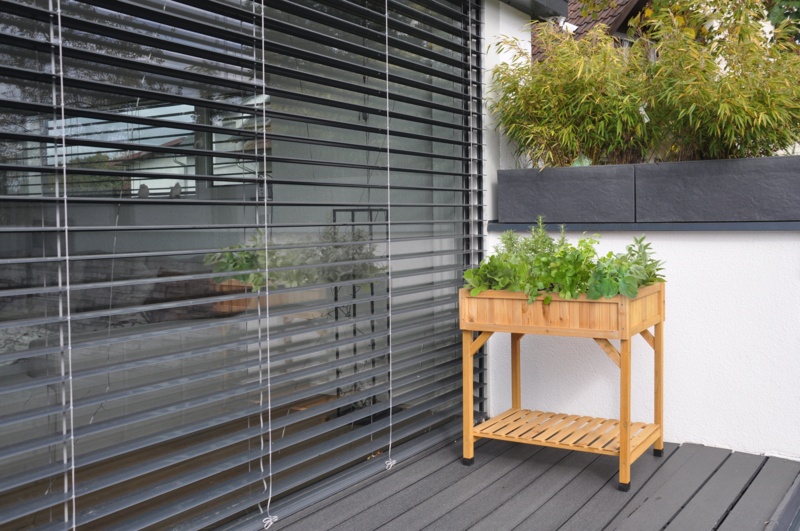 Elevated Gardens Wood Planter