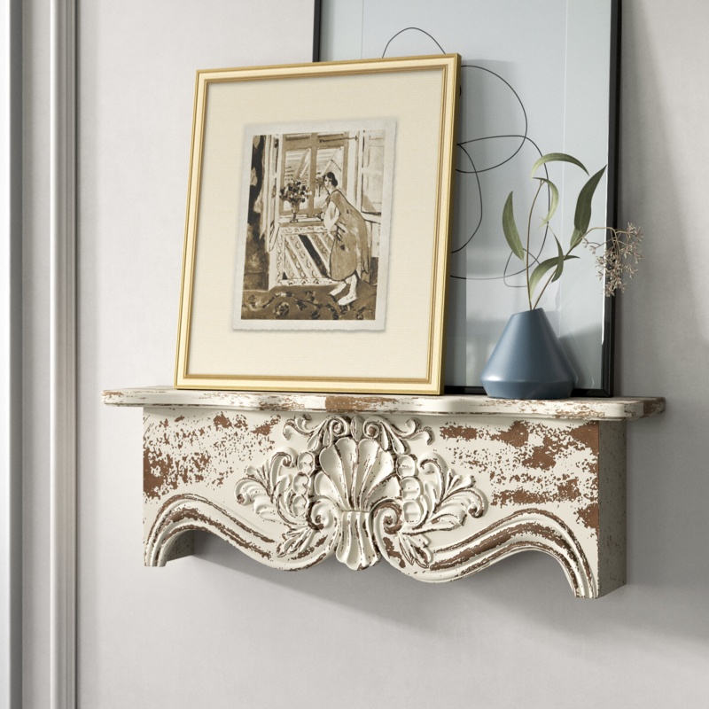 Elicia Fir Accent Shelf