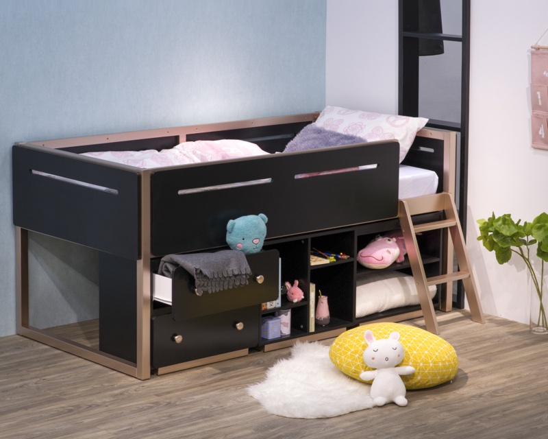 Elisha Twin Platforms Loft Bed by Gemma Violet