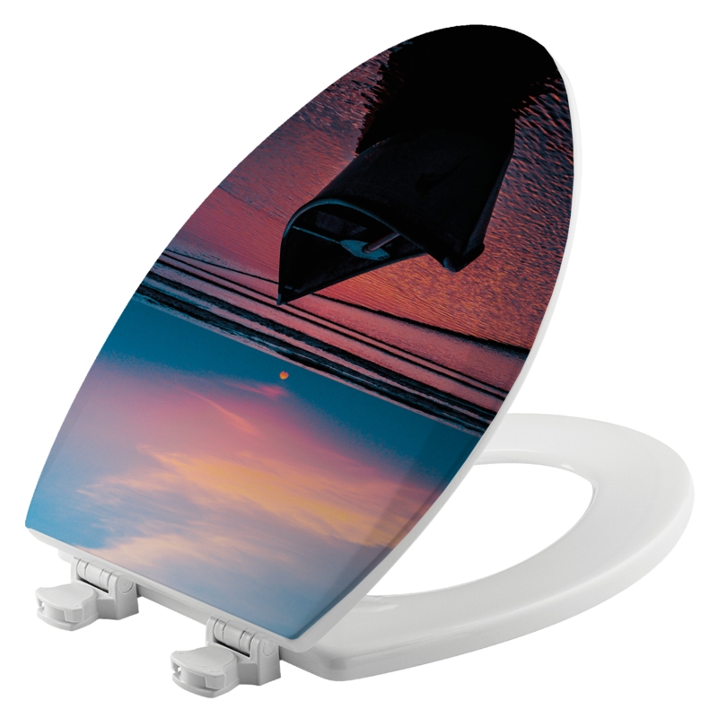 Composite Toilet Seat with Fine Art Design