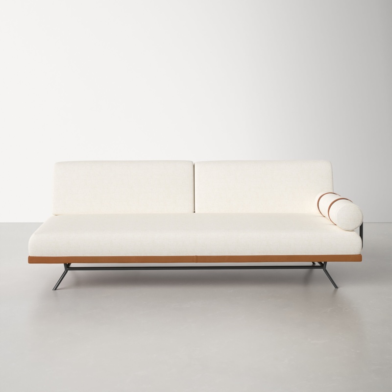 Elsmere 79.53'' Upholstered Sleeper Sofa