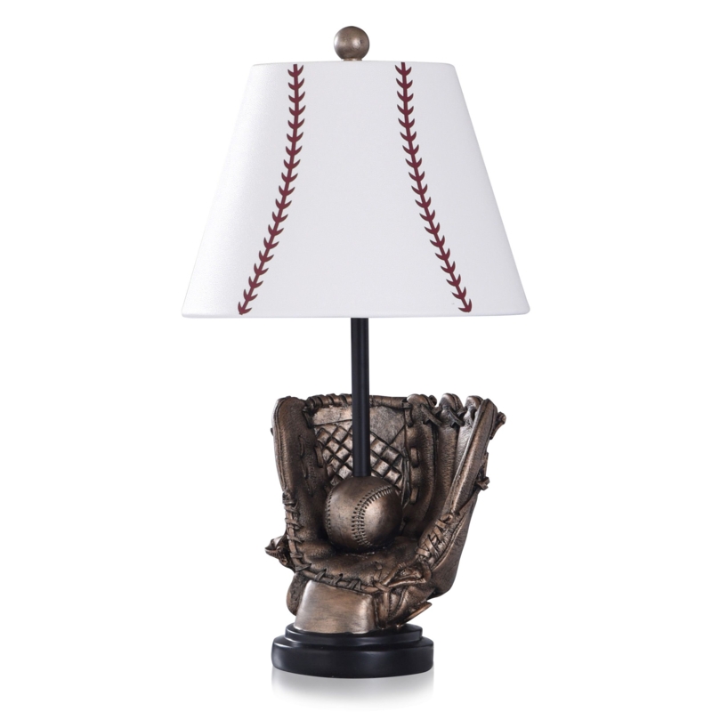 Ball and Glove Table Lamp