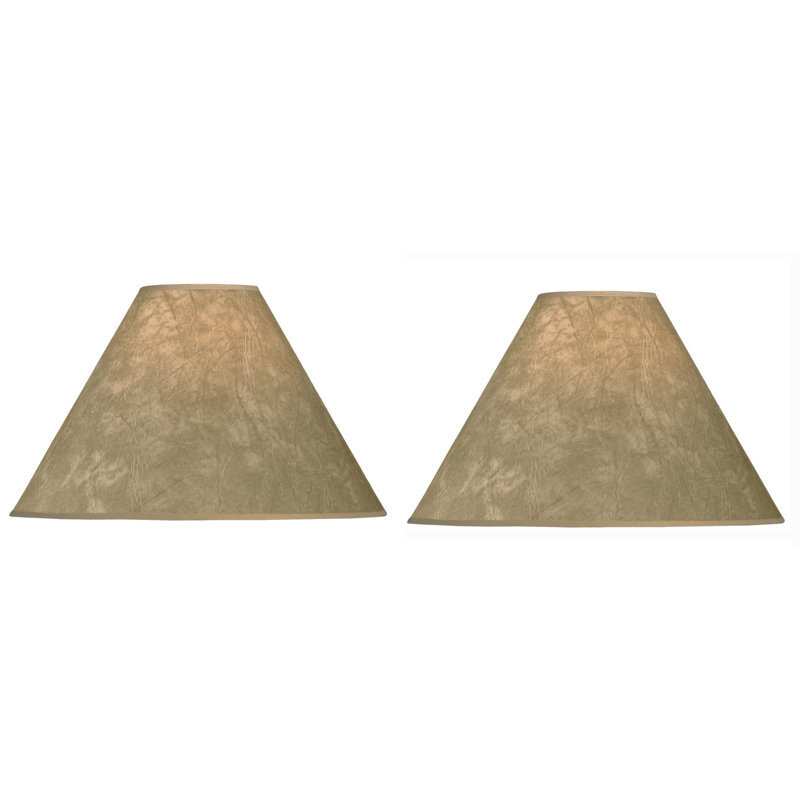 Empire Style Faux Leather Beige Shade