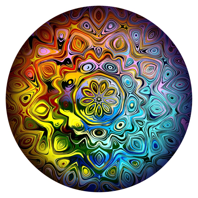 Enchanted Round Wall Decor