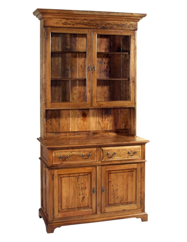 Handcrafted Wood Cabinet Hutch