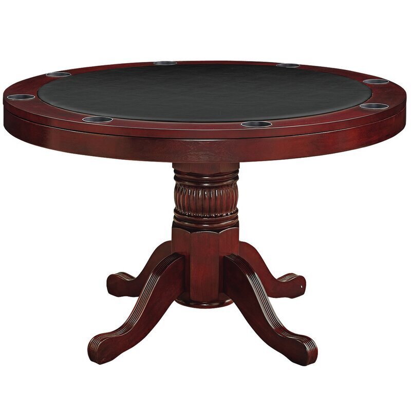English Tudor Round Gaming Table