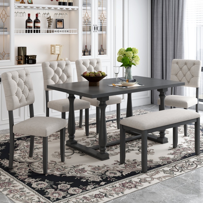 Ephram 6 - Person Dining Set