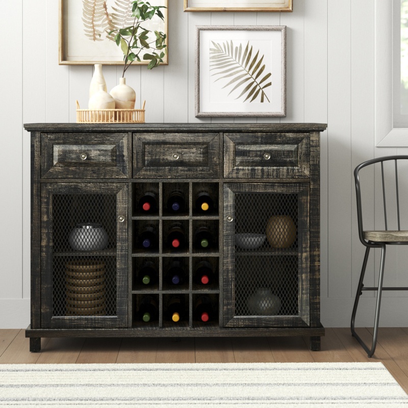 Eugene 47.63'' Wide 3 Drawer Server