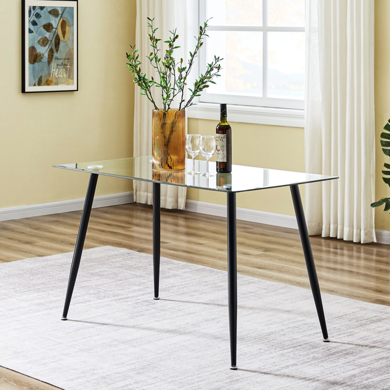 Glass Dining Table for Small Spaces