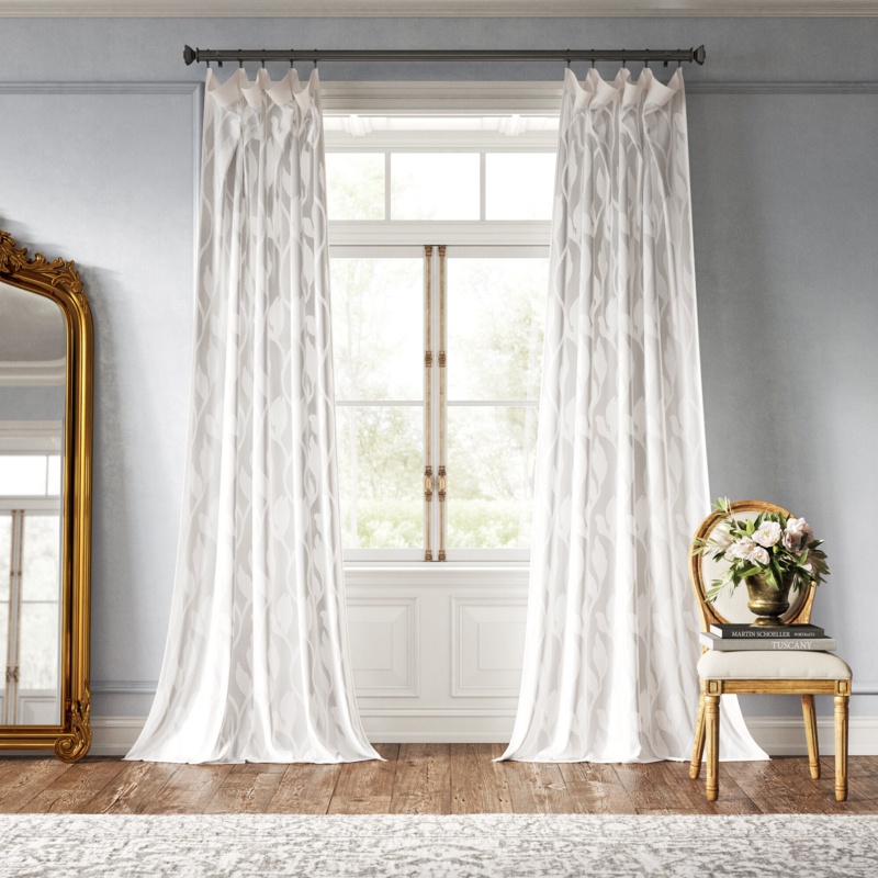 Euphony Linen Sheer Curtain Panel