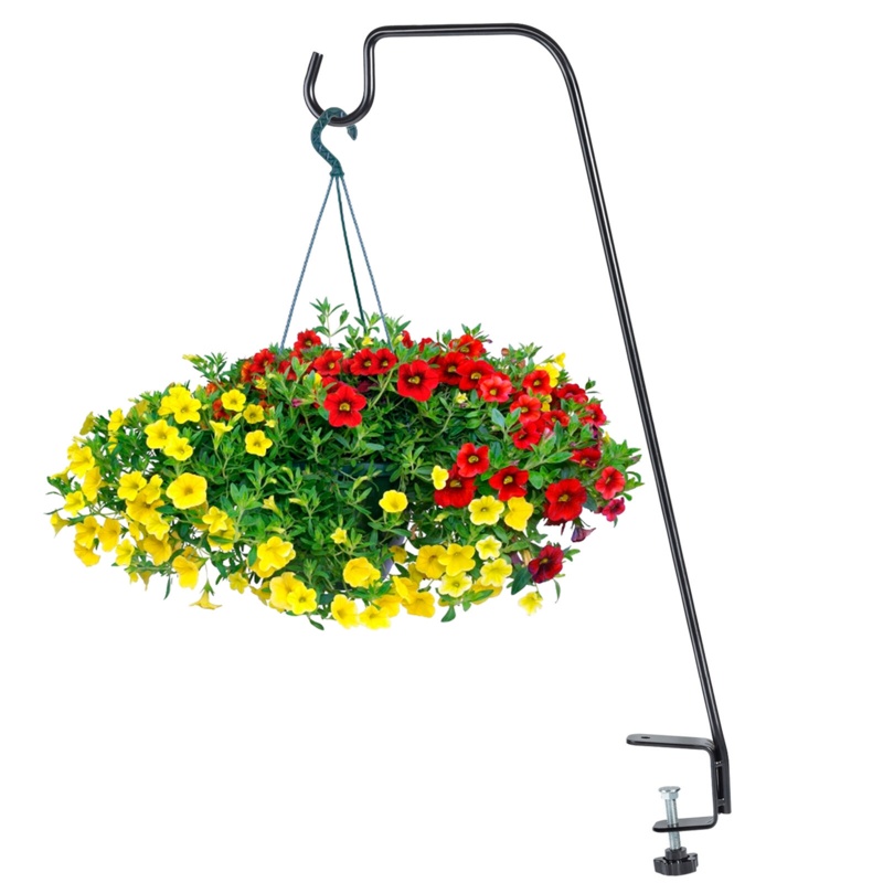 Extended Fence Deck Rail Bird Feeder Hanging Hook