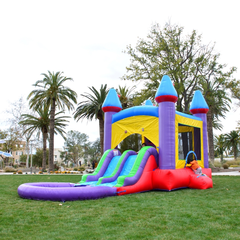 Inflatable Bouncer with Slides