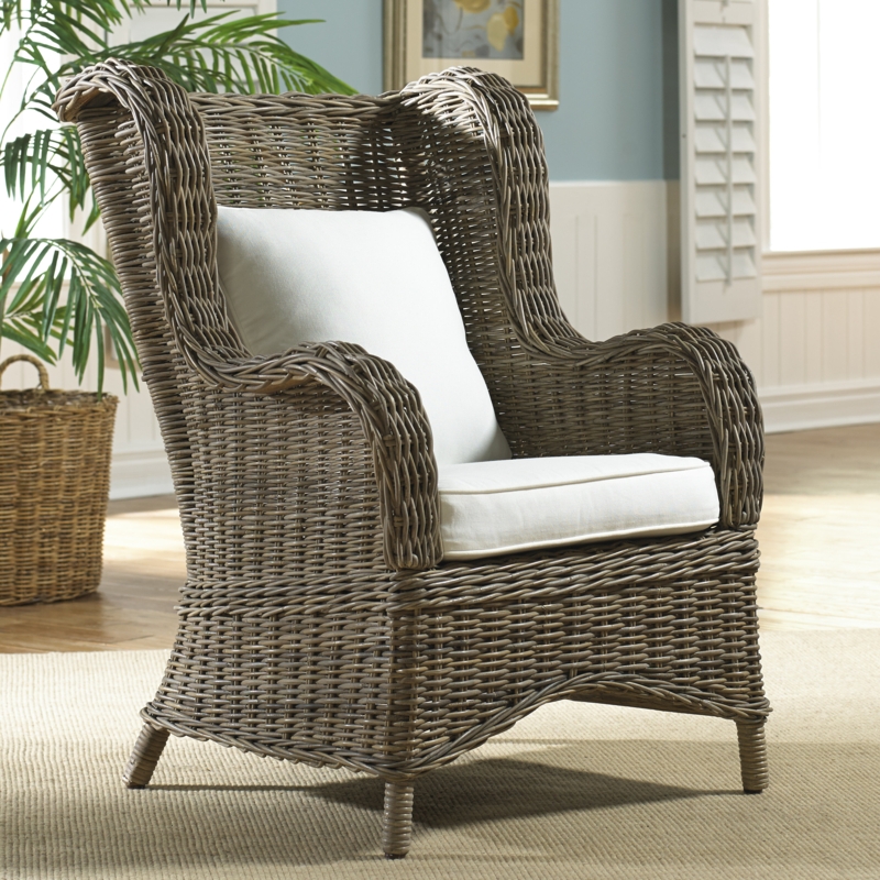 High Back Wicker Chairs