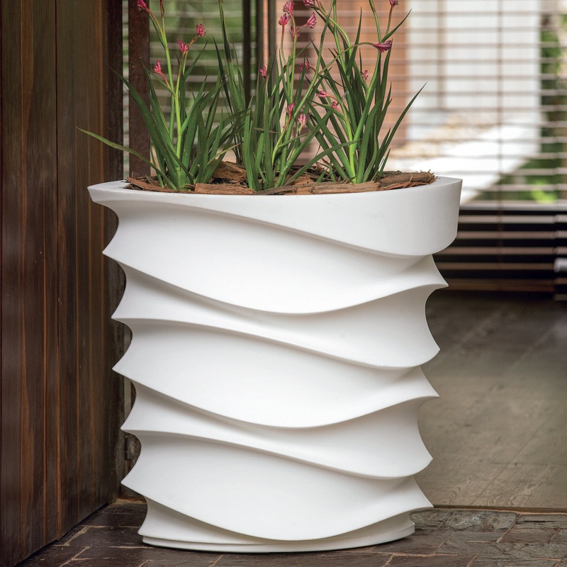 Eye Am Resin Pot Planter