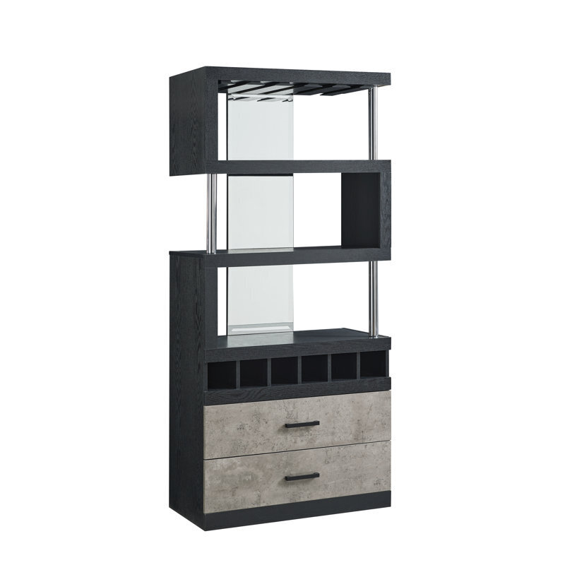 Eye catching modern liquor cabinet