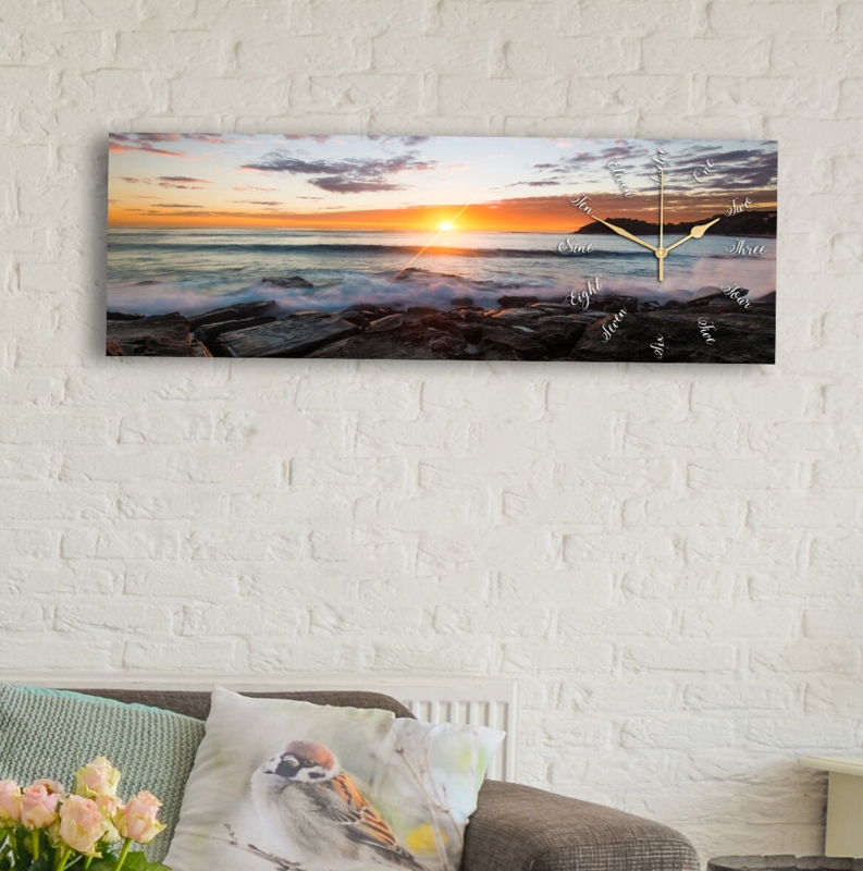 Versatile Wall Clock with Large Clock Hands