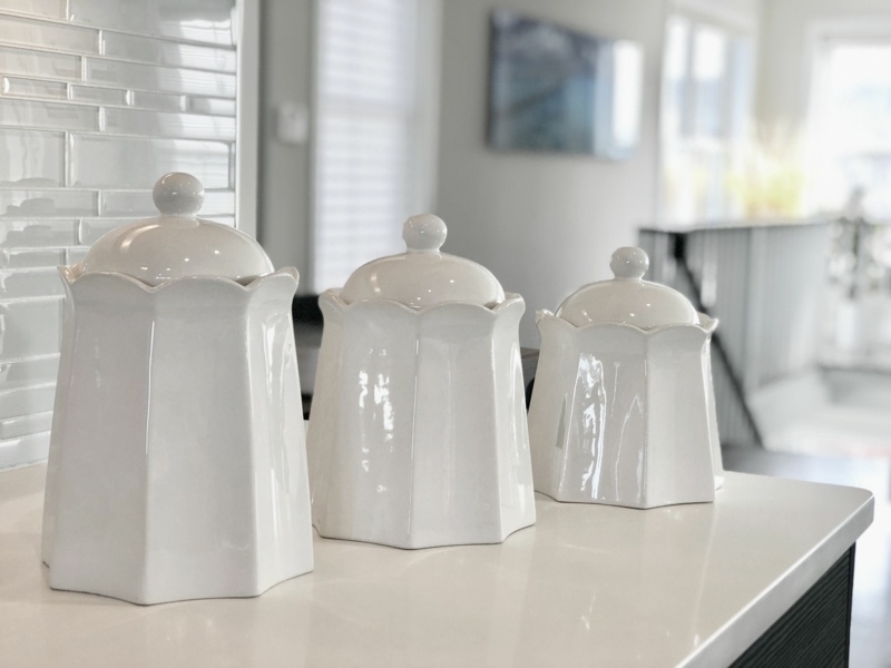 Farm 3 Piece Kitchen Canister Set
