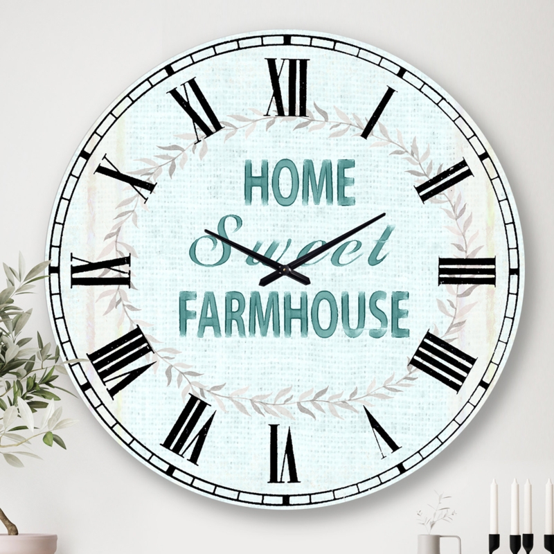 Sleek Modern Aluminum Wall Clock