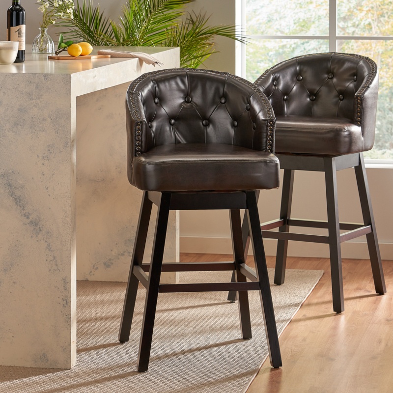 Farmington Swivel 30.25" Bar Stool