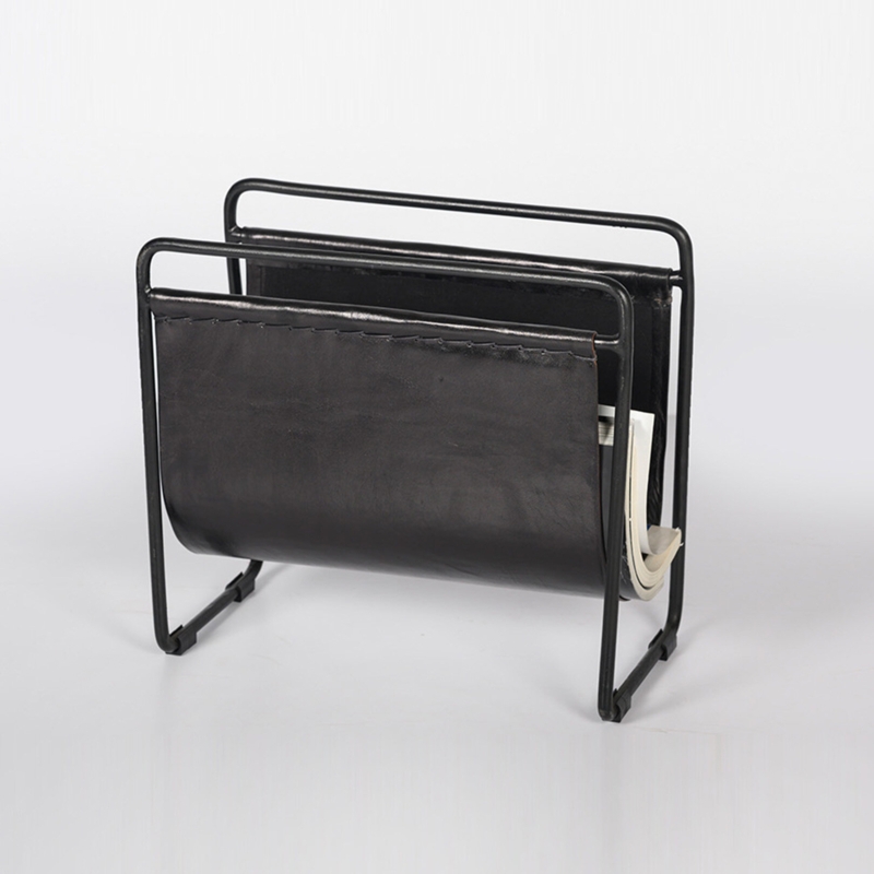 Iron Leather Magazine Holder