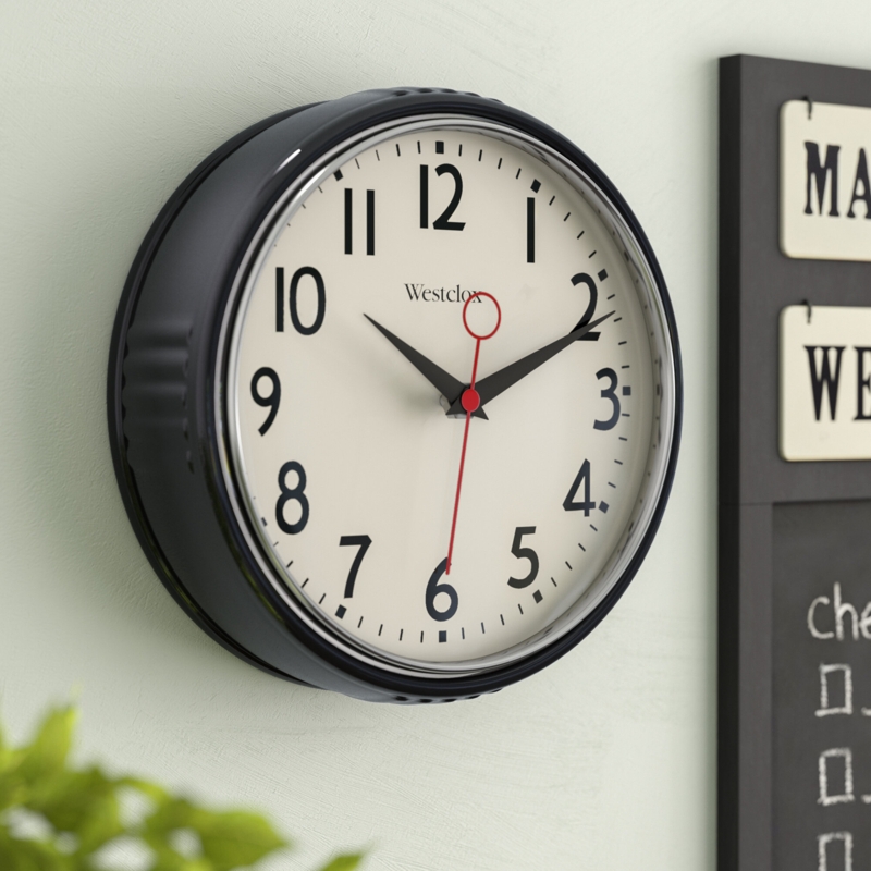 Vintage Classroom Wall Clock
