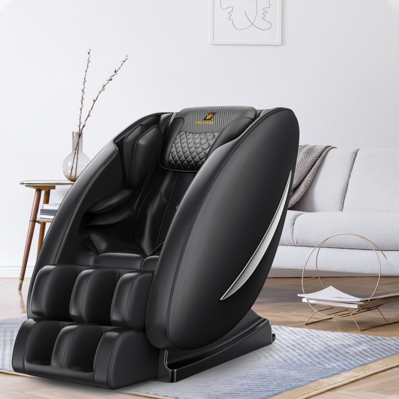Faux Leather Power Reclining Heated Massage Chair