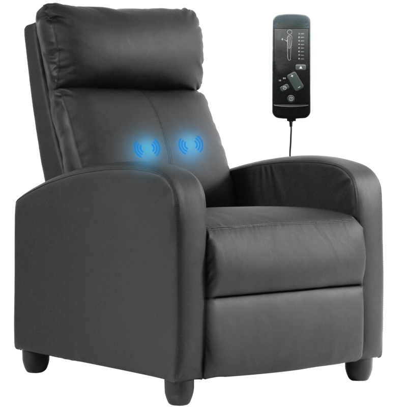 Faux Leather Reclining Massage Chair