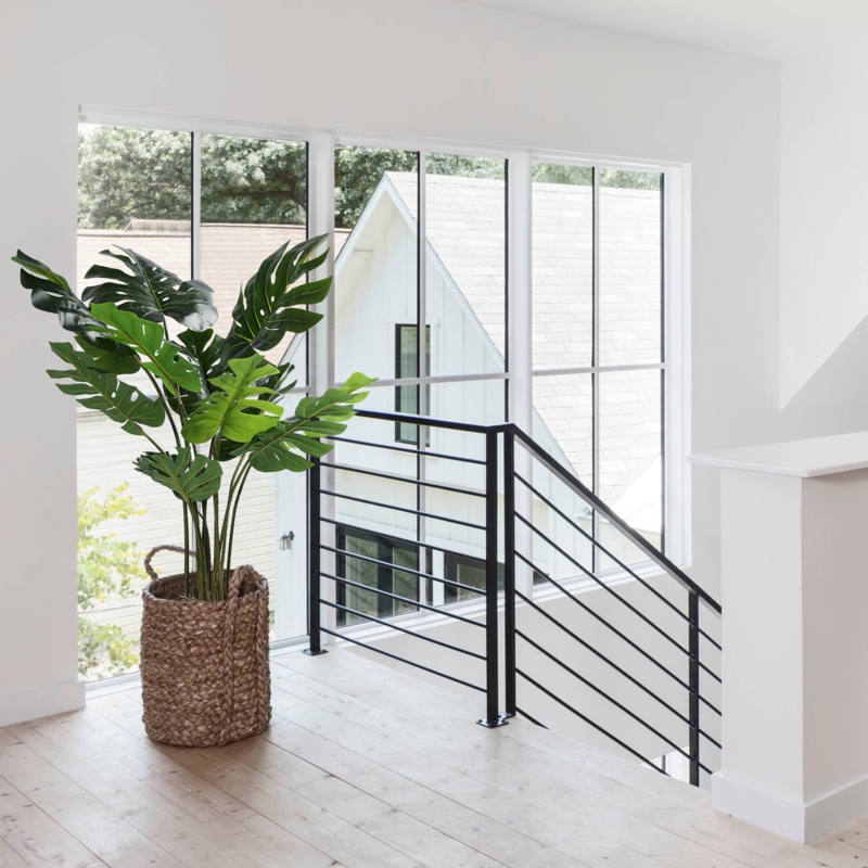 Faux Philodendron Tree in Pot