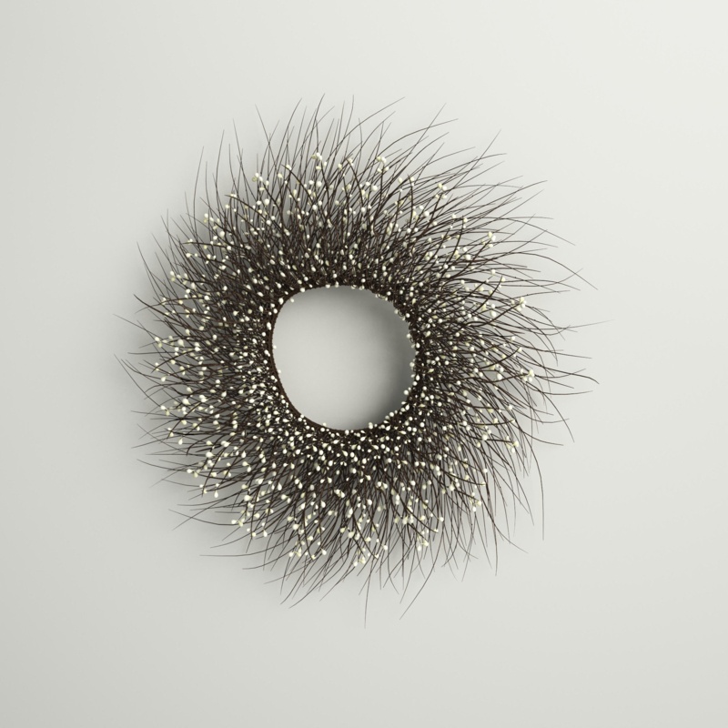 Faux Twig 22'' Wreath