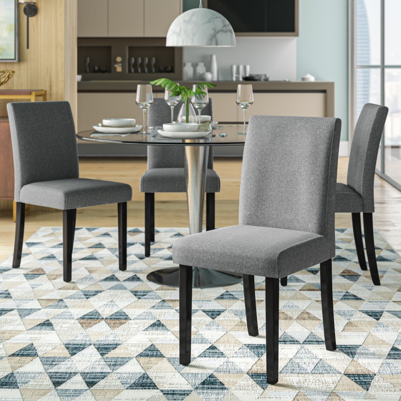 Fellsburg Linen Parsons Chair