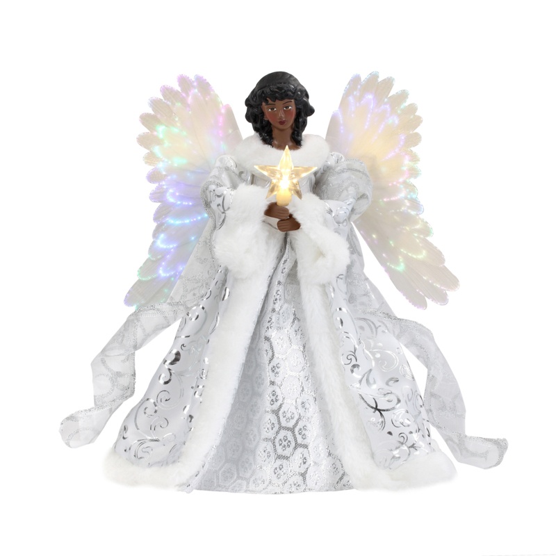 Fiber Optic Angel Tree Topper