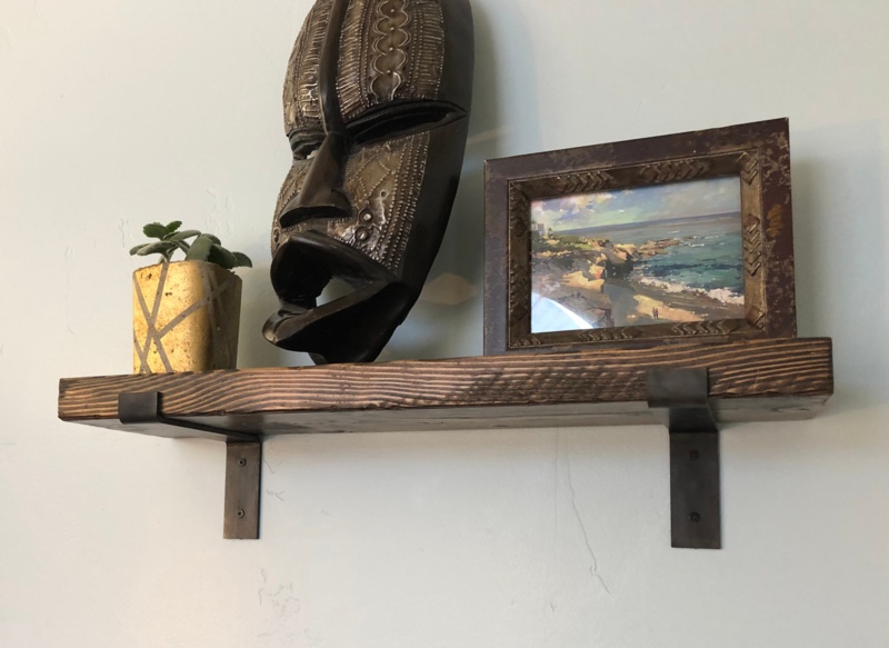 Filipe Wood Floating Shelf
