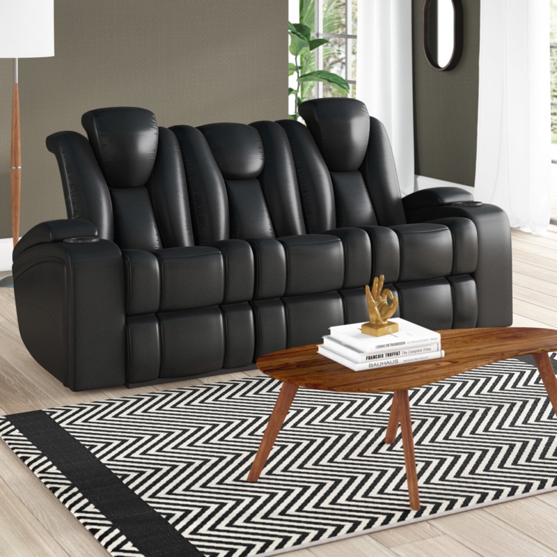 Fionn 85'' Vegan Leather Sofa